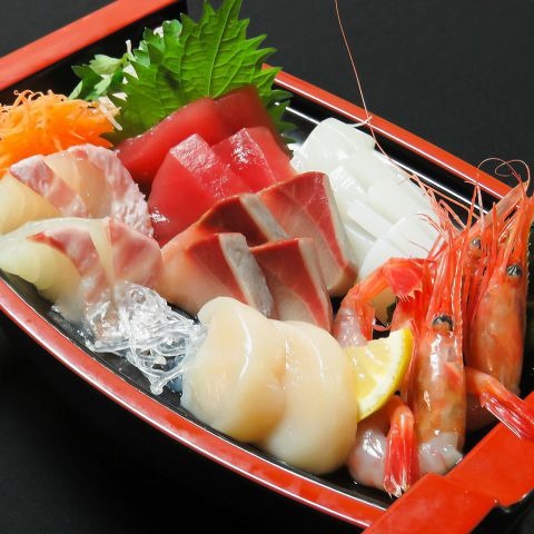 刺身盛り合わせ